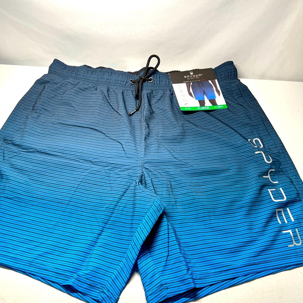 Spyder Swim Shorts 30+UPF Quick Dry Breathable Lined XL